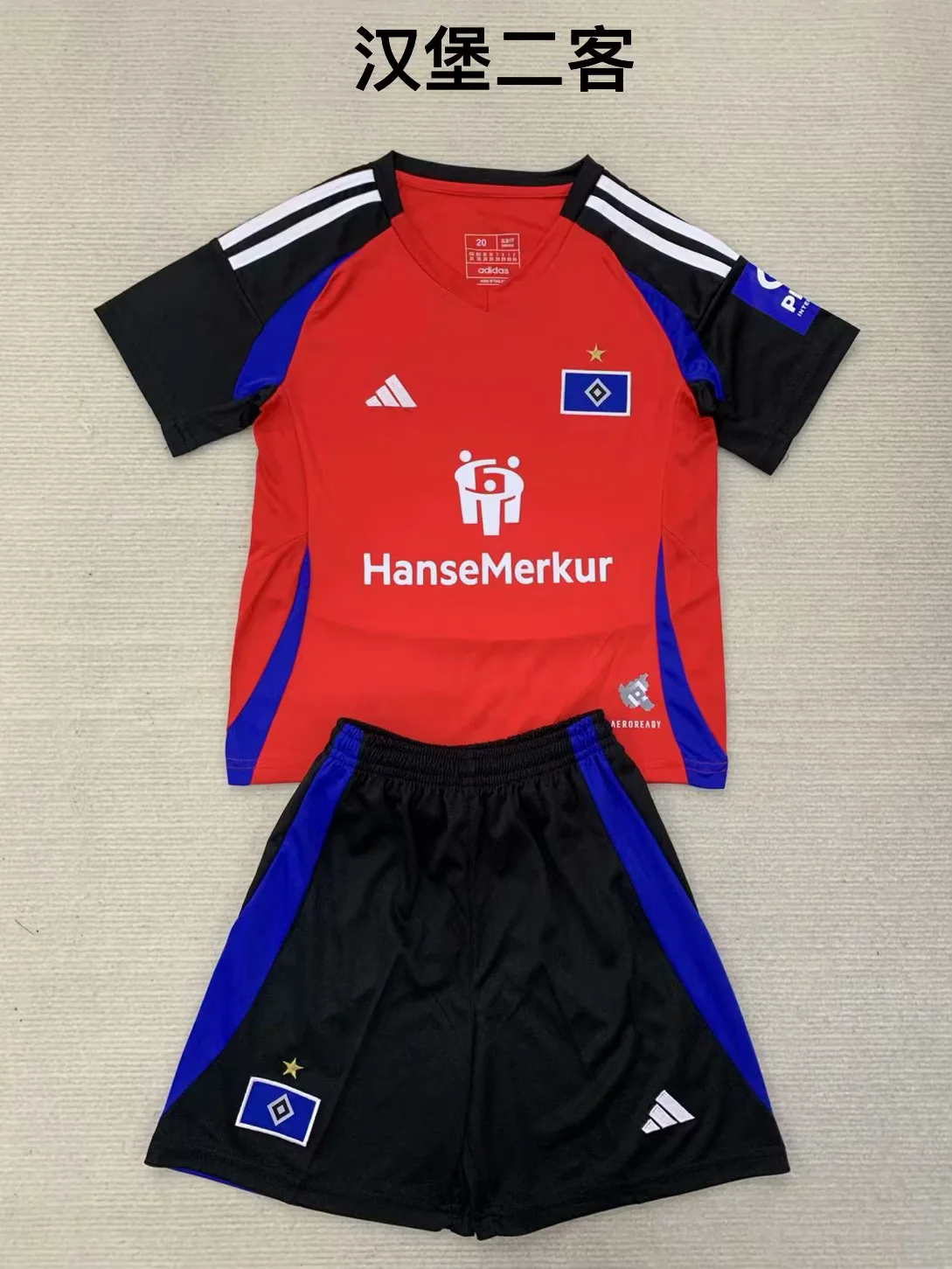 2024/2025 Hamburger SV Third Away Football Shirt Kids Size 1:1 Thai Quality