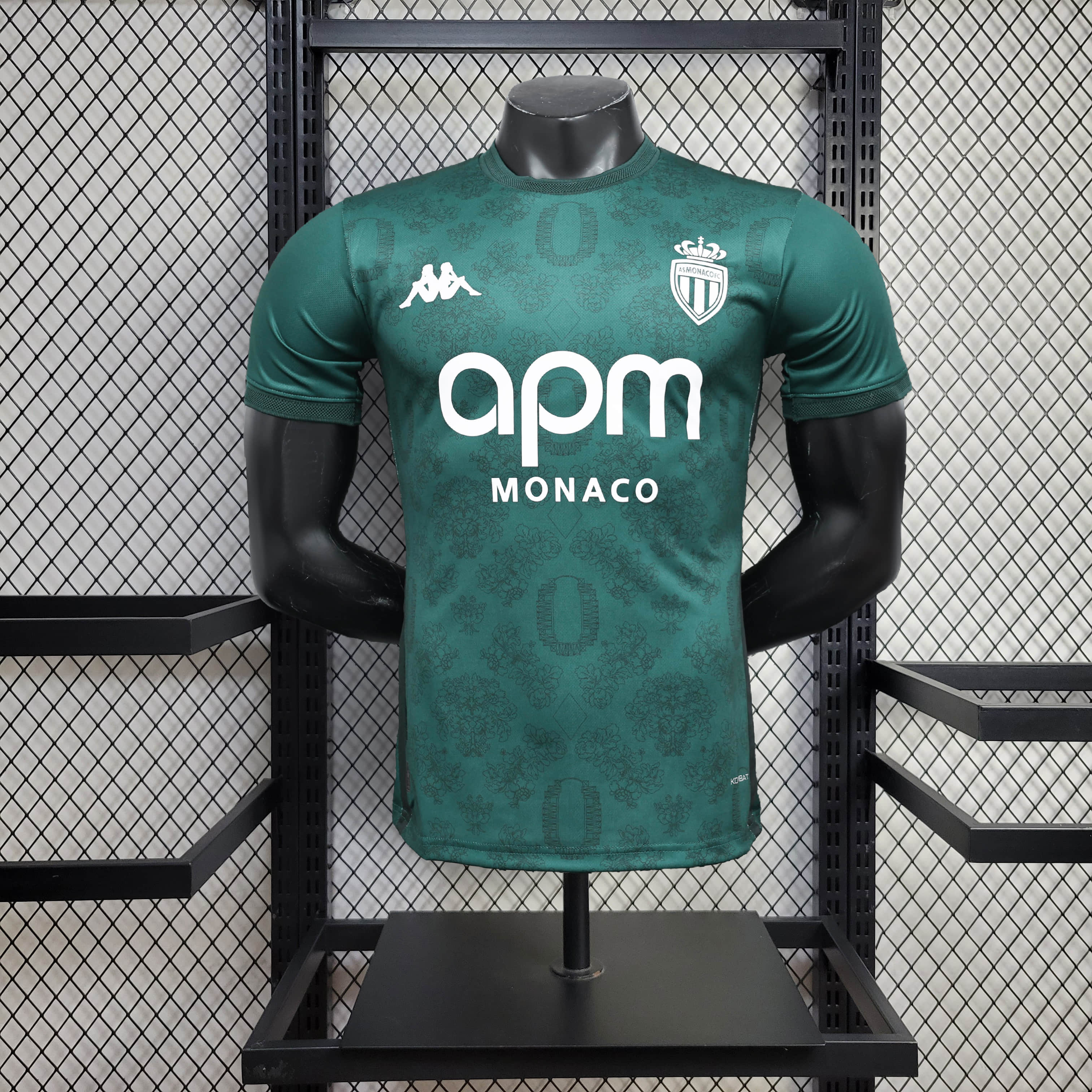 2024/2025 Player Version AS Monaco Away Football Shirt 1:1 Thai Quality