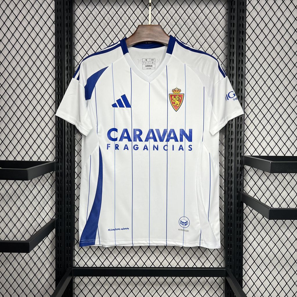 2024/2025 Real Zaragoza Home Football Shirt 1:1 Thai Quality