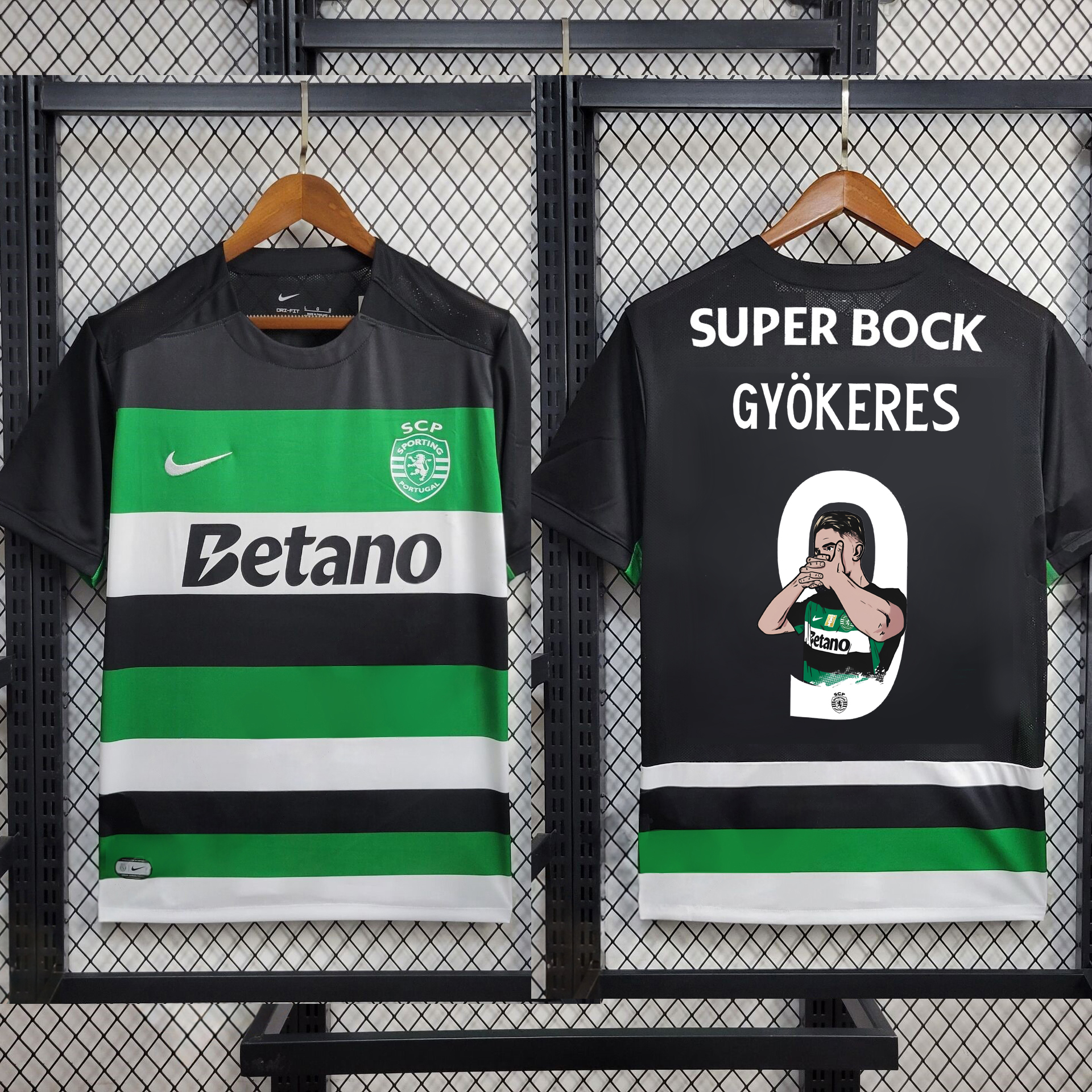 2024/2025 Sporting Lisbon Home Football Shirt 1:1 Thai Quality