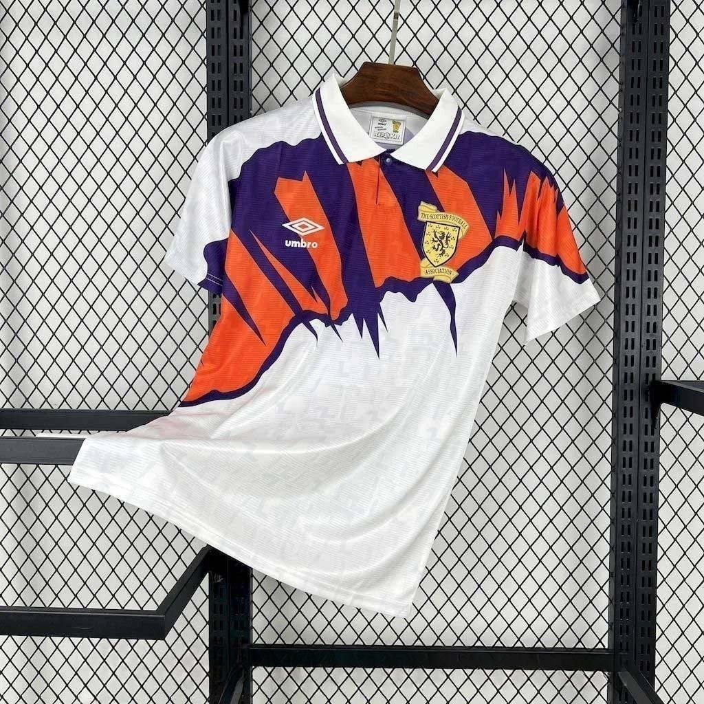 1991/1993 Retro Scotland Away Football Shirt 1:1 Thai Quality