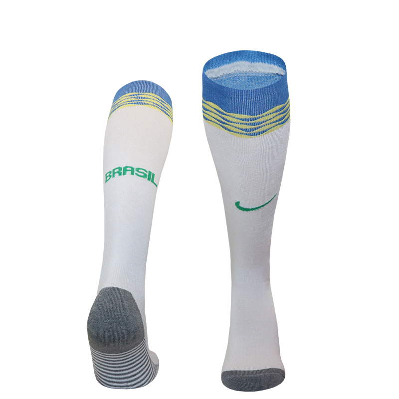 2024/2025 Brazil Home Football Socks 1:1 Thai Quality