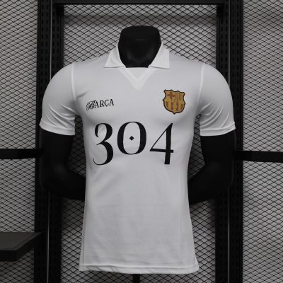 2024/2025 Player Version Barcelona Kopa Trophy Lamine Yamal Polo Football Shirt 1:1 Thai Quality