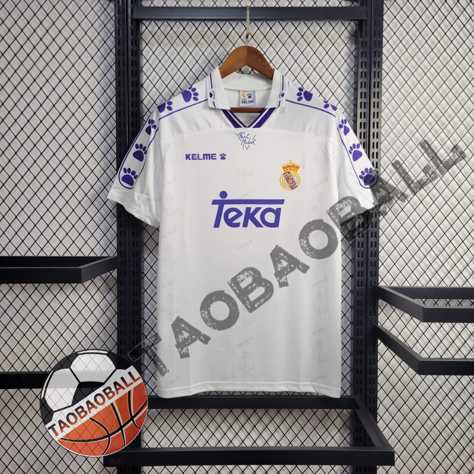 1994/1996 Retro Real Madrid Home Football Shirt 1:1 Thai Quality