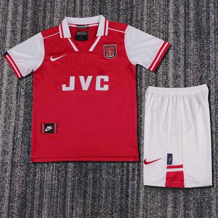 1996/1997 Retro Arsenal Home Football Shirt Kids Size 1:1 Thai Quality