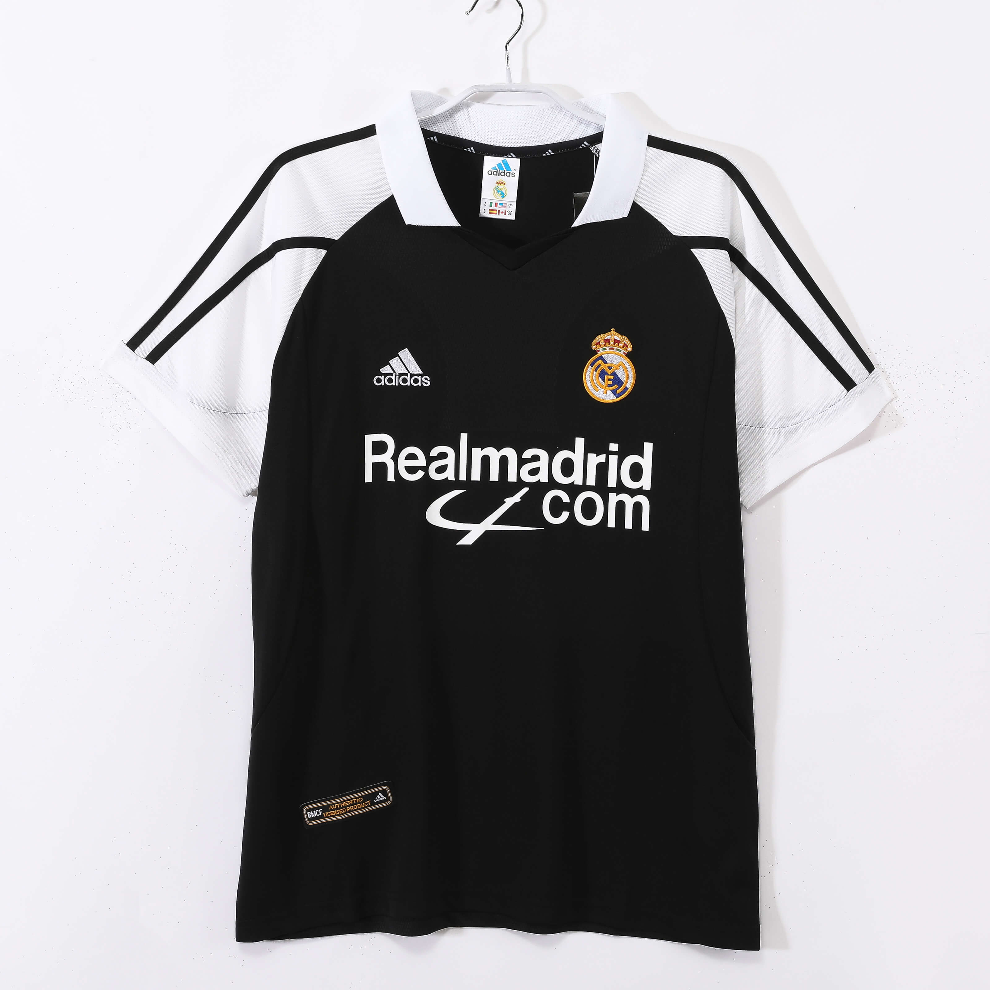 2001/2002 Retro Real Madrid Away Football Shirt 1:1 Thai Quality