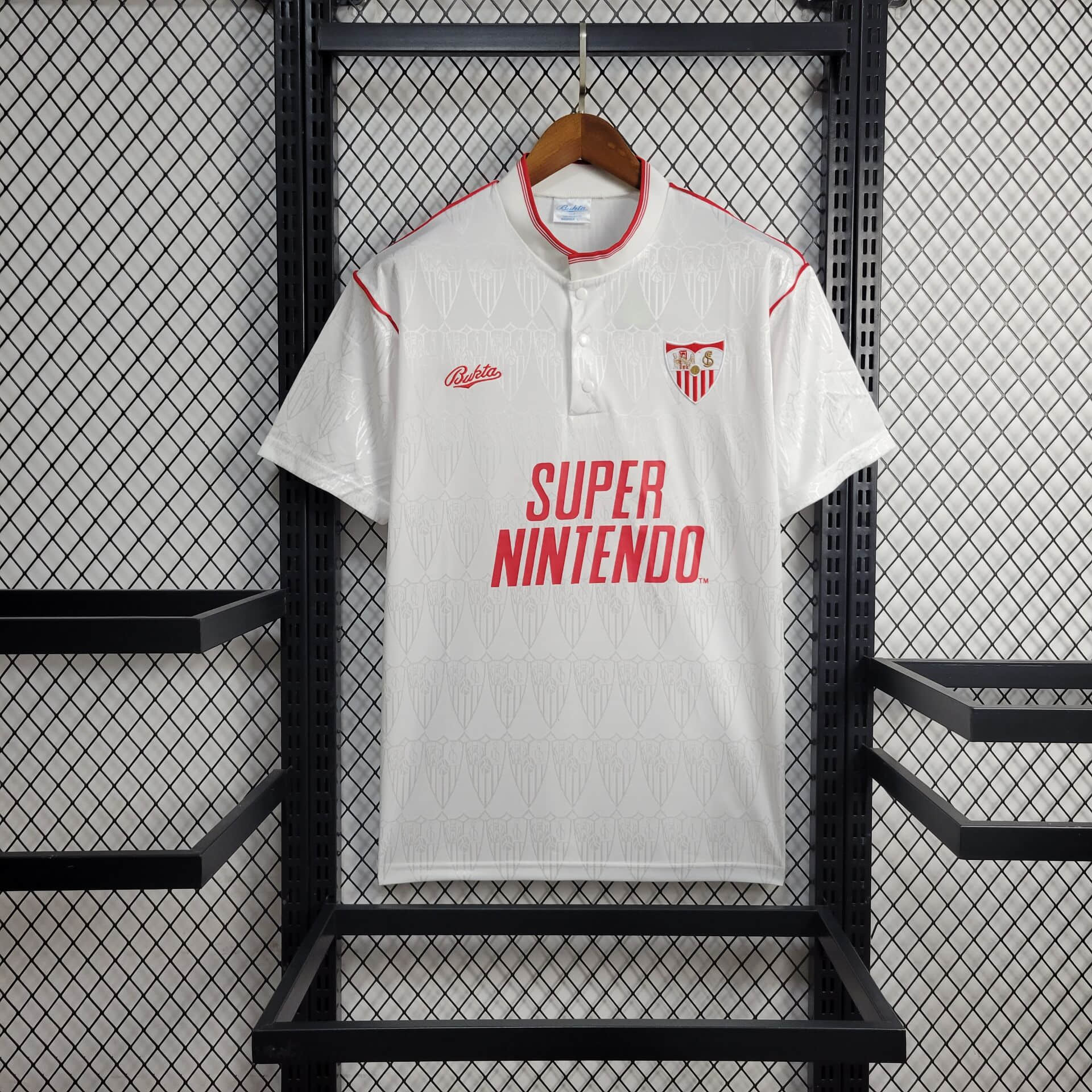 1991/1992 Retro Sevilla Home Football Shirt 1:1 Thai Quality