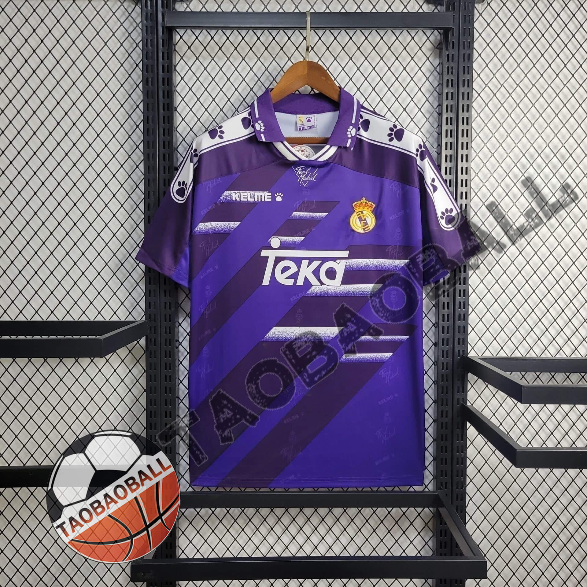 1994/1996 Retro Real Madrid Away Football Shirt 1:1 Thai Quality
