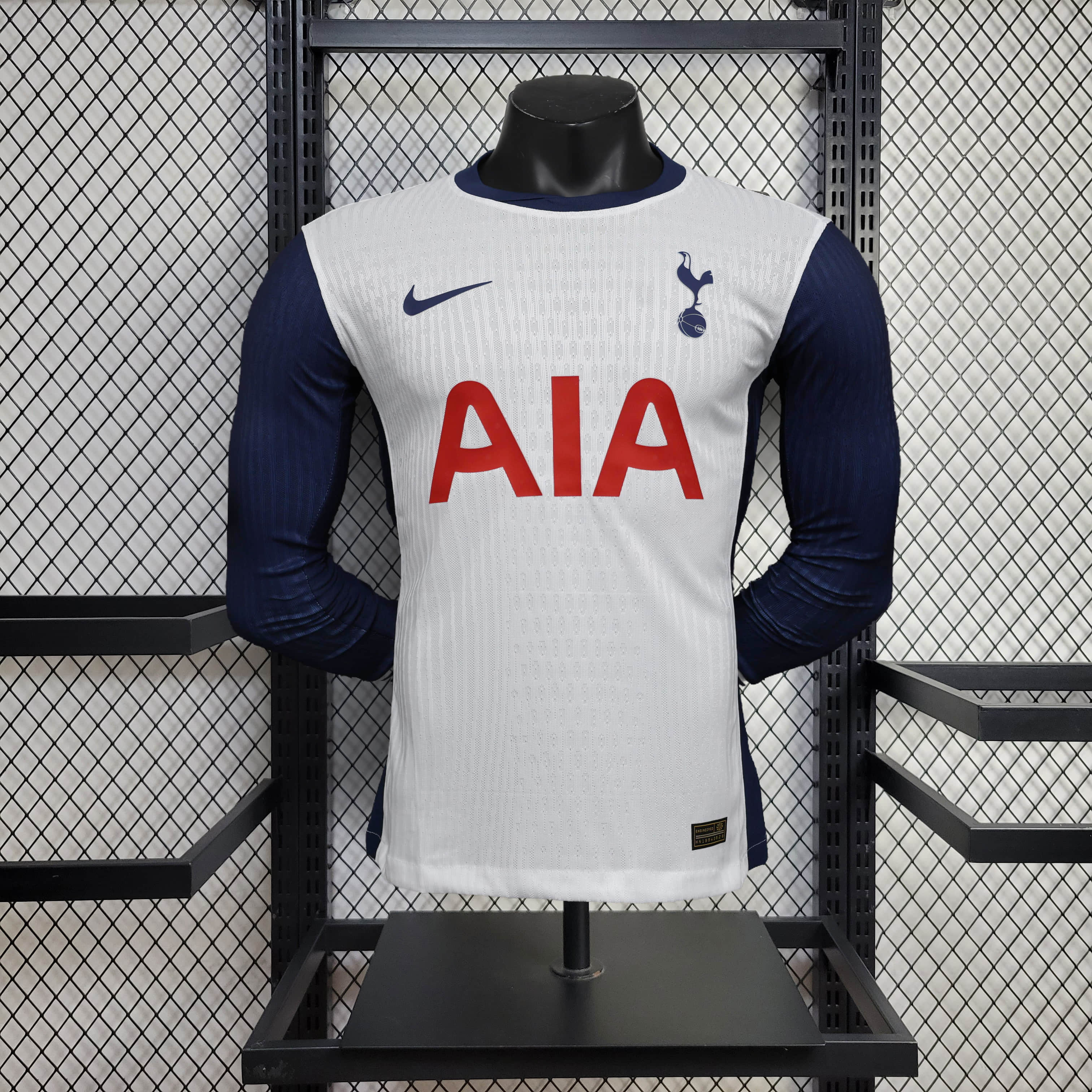 2024/2025 Player Version Long Sleeve Tottenham Hotspur Home Football Shirt 1:1 Thai Quality