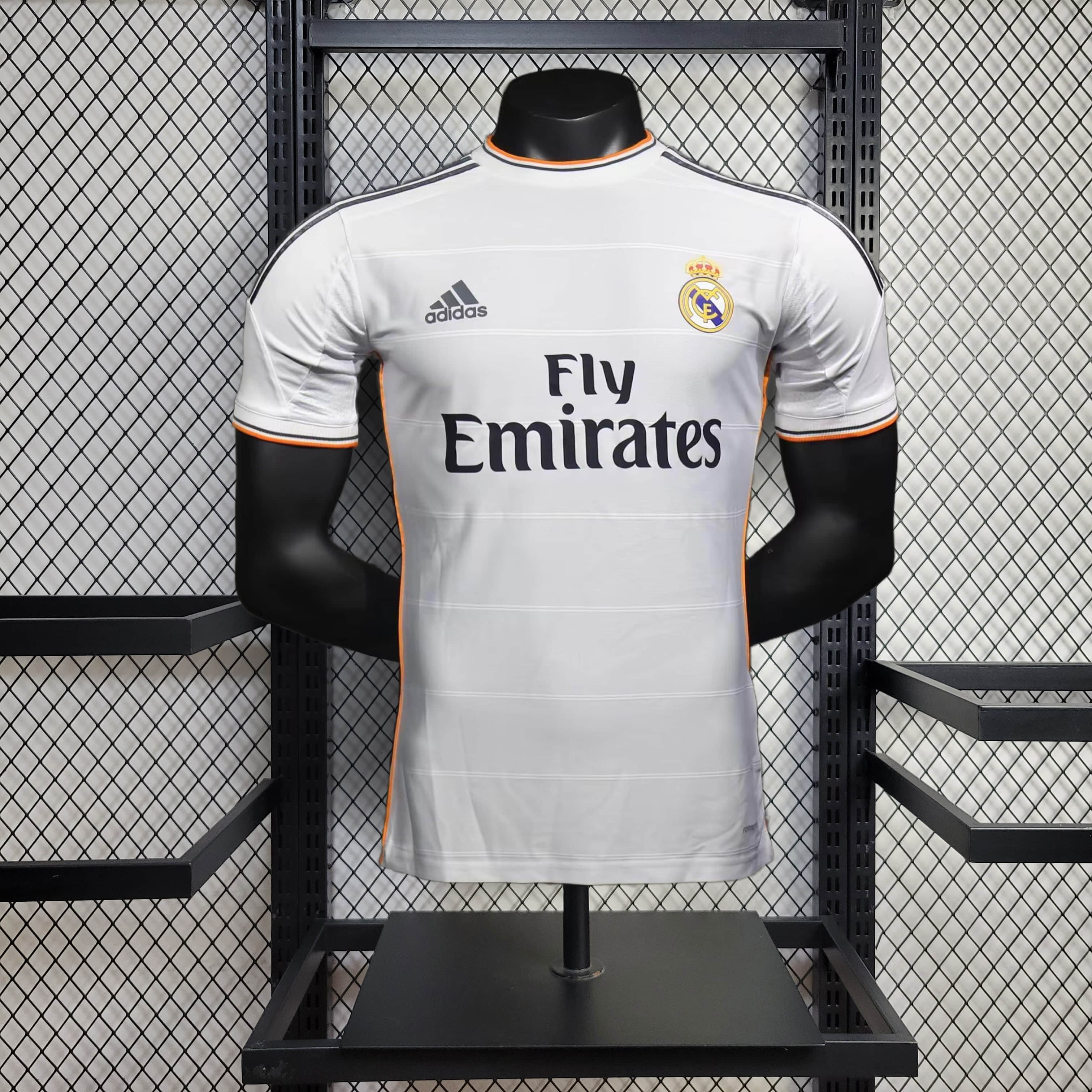 2013/2014 Player Version Retro Real Madrid Home Football Shirt 1:1 Thai Quality