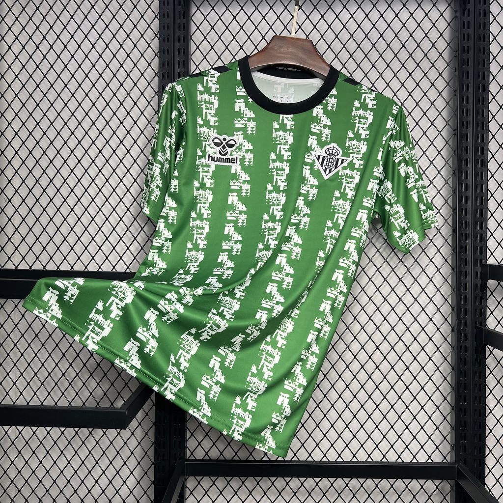 2024/2025 Real Betis Pre-Match Training Wear Football Shirt 1:1 Thai Quality