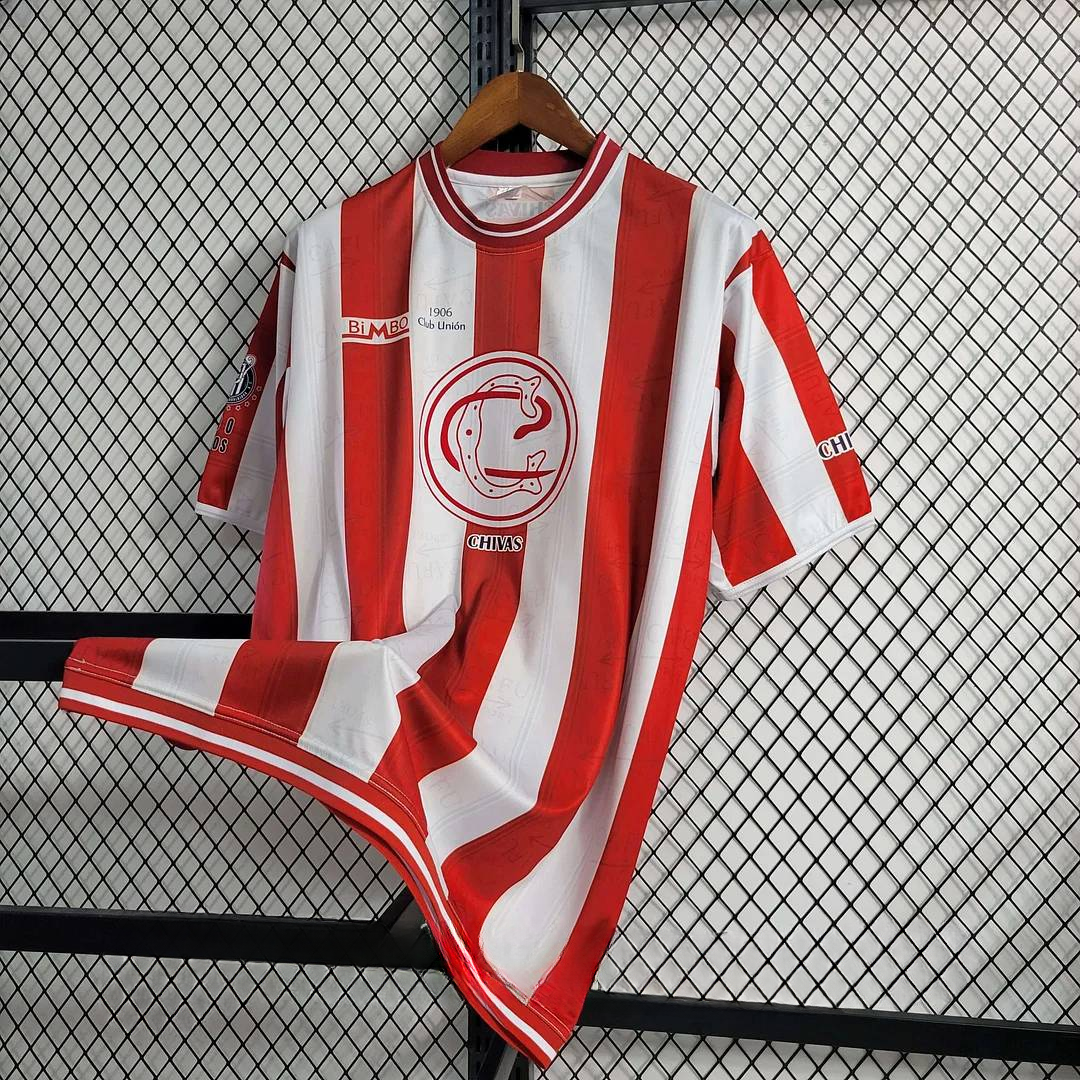 1906/2006 Retro Chivas de Guadalajara Centennial Edition Football Shirt 1:1 Thai Quality