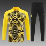 2024/2025 Dortmund Half-Pull Training Wear Yellow Football Shirt