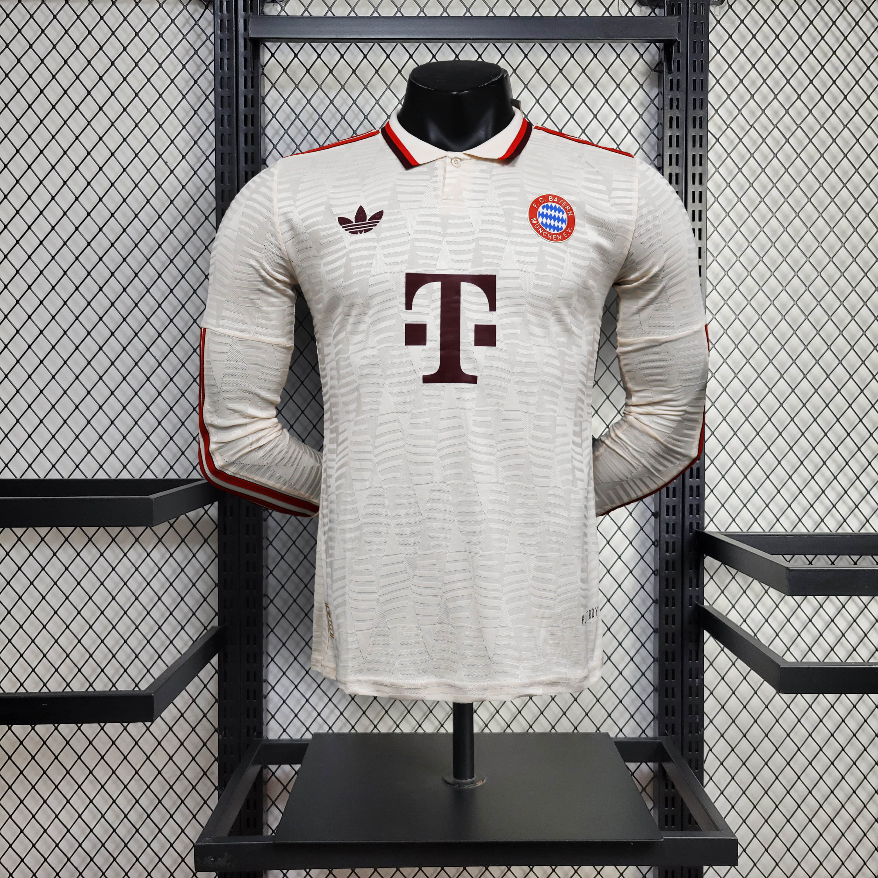 2024/2025 Long Sleeve Player Version Bayern Munchen Third Away Football Shirt 1:1 Thai Quality
