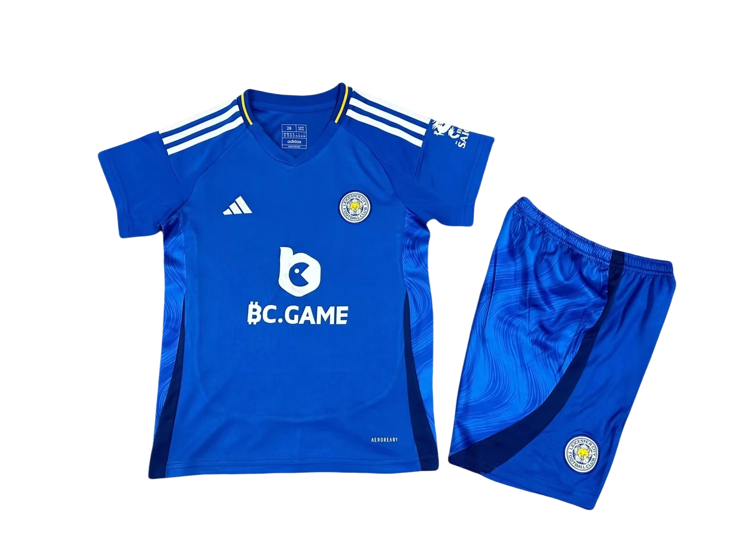 2024/2025 Leicester City Home Football Shirt Kids Size 1:1 Thai Quality
