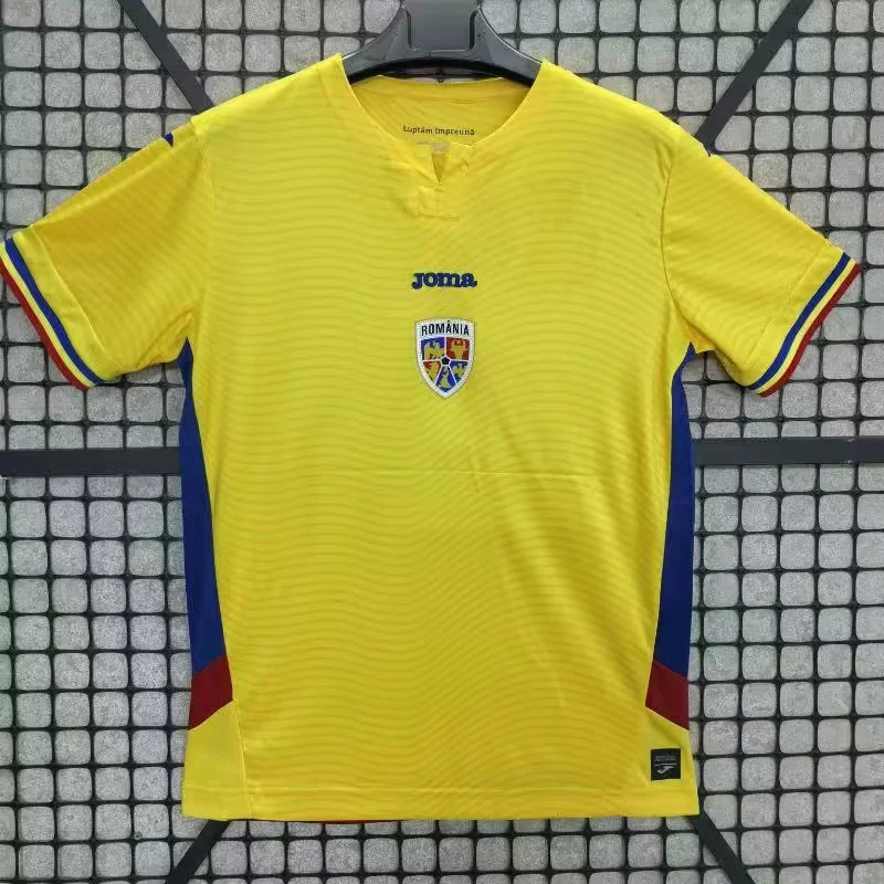 2025 Romania Home Football Shirt 1:1 Thai Quality