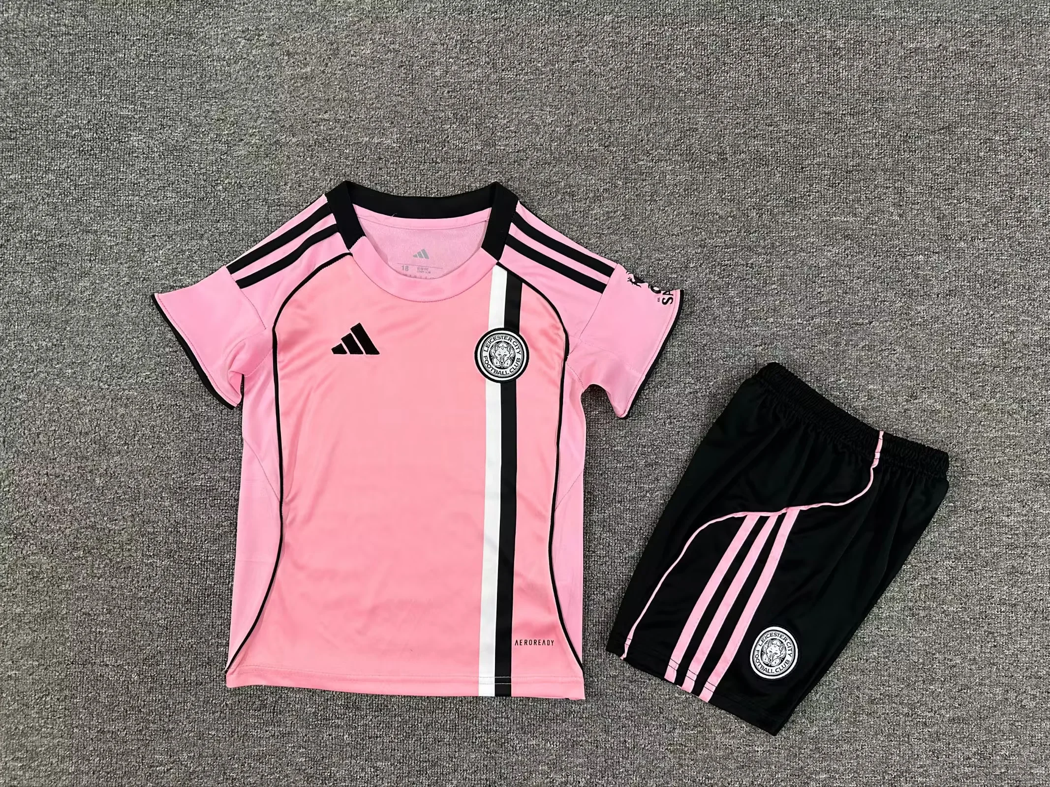 2025/2026 Leicester City Third Away Football Shirt Kids Size 1:1 Thai Quality
