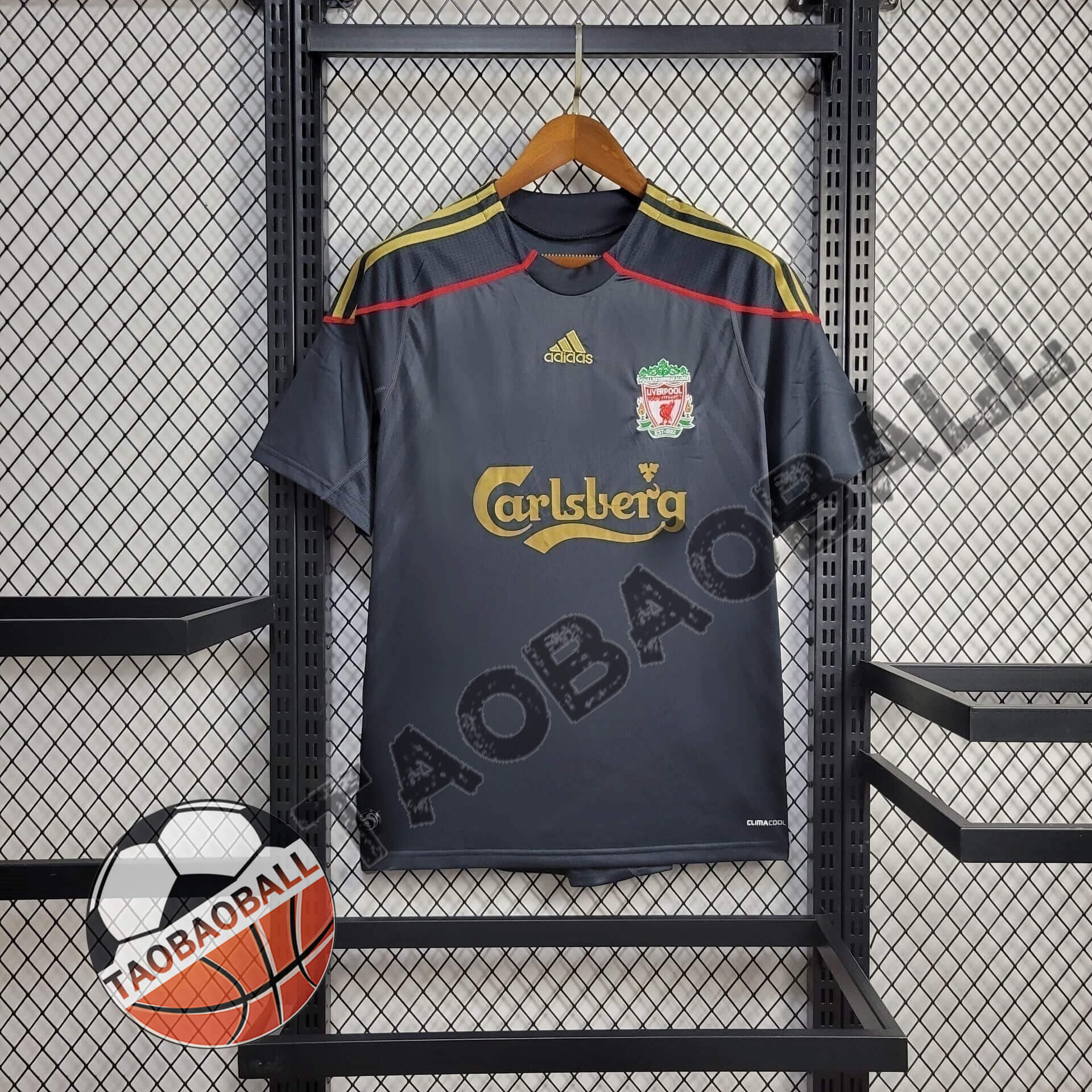 2009/2010 Retro Liverpool Away Football Shirt 1:1 Thai Quality