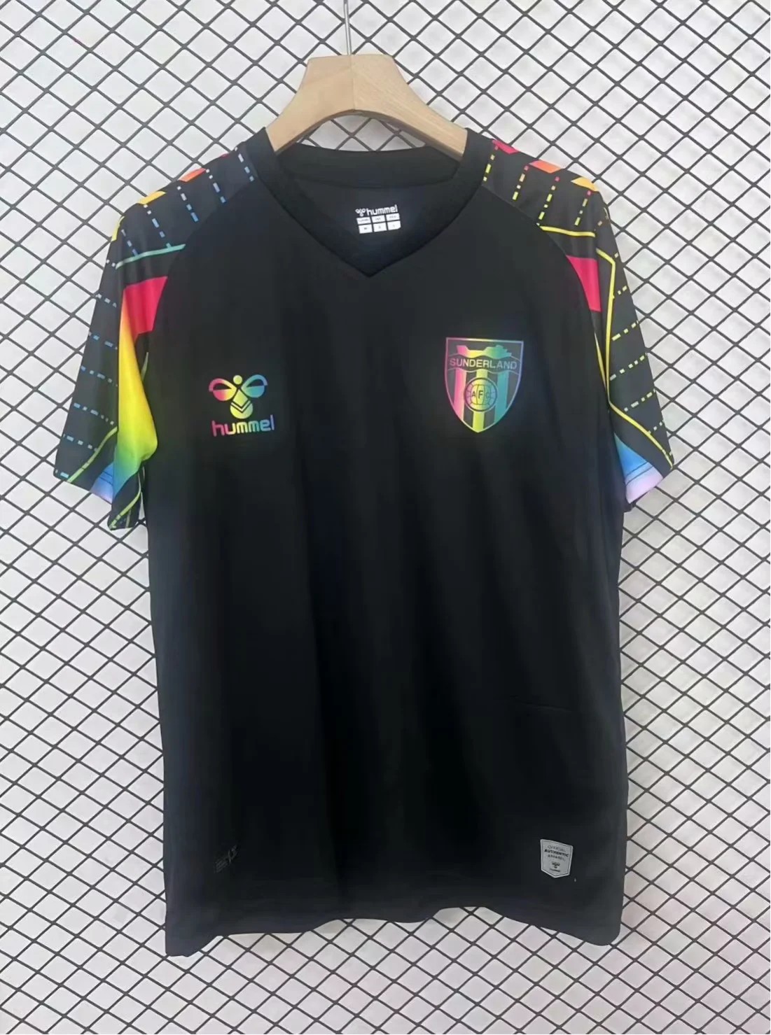 2024/2025 Sunderland Pre-Match Equality  Football Shirt 1:1 Thai Quality