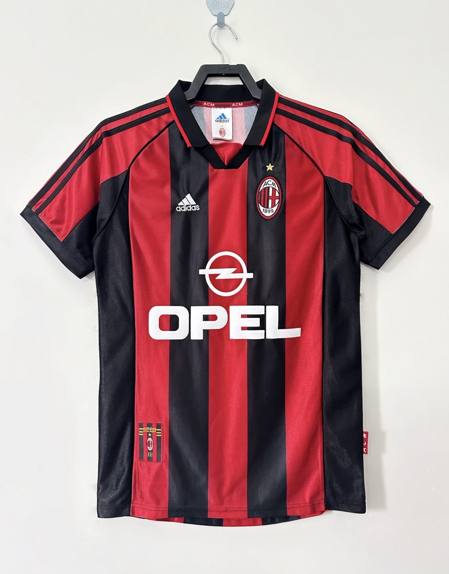 1998/1999 Retro AC Milan Home Football Shirt 1:1 Thai Quality