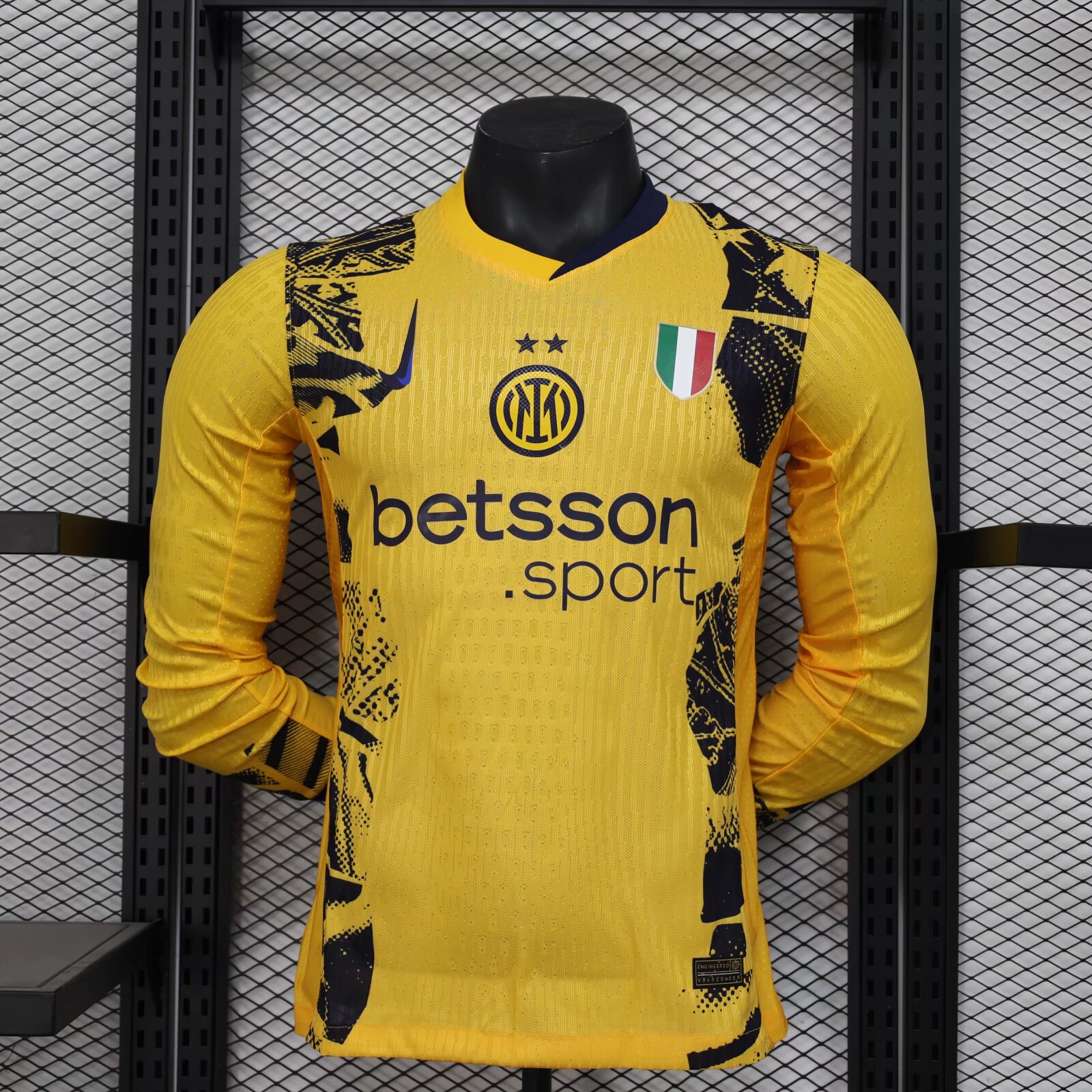 2024/2025 Long Sleeve Player Version Inter Milan Third Away Football Shirt 1:1 Thai Quality