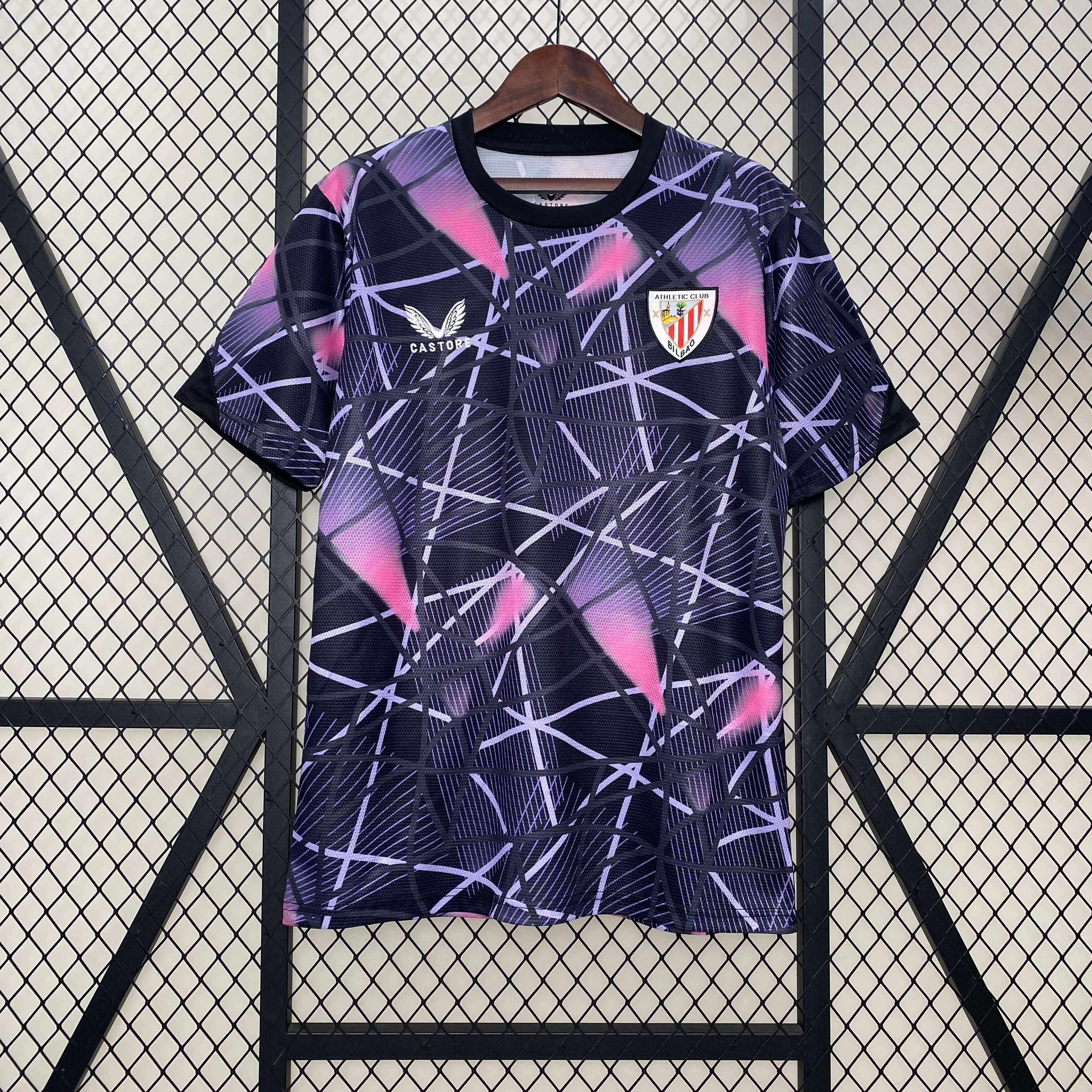 2024/2025 Athletic Bilbao Pre-Match Third Football Shirt 1:1 Thai Quality