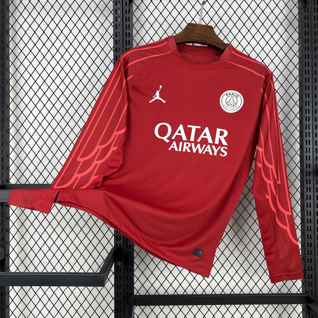 2025/2026 Long Sleeve Paris Saint-Germain Goalkeeper Football Shirt 1:1 Thai Quality