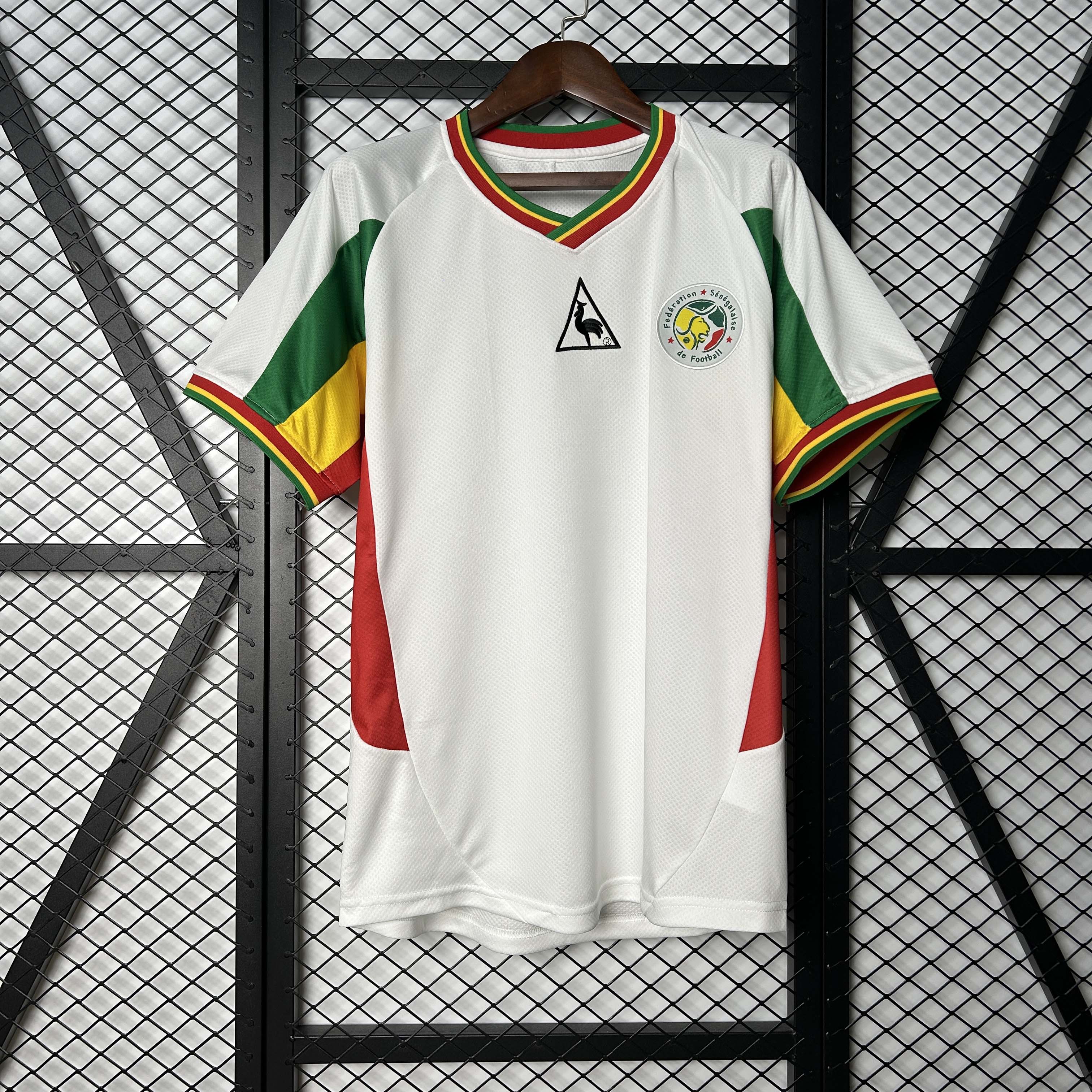 2002 Retro Senegal Home Football Shirt 1:1 Thai Quality