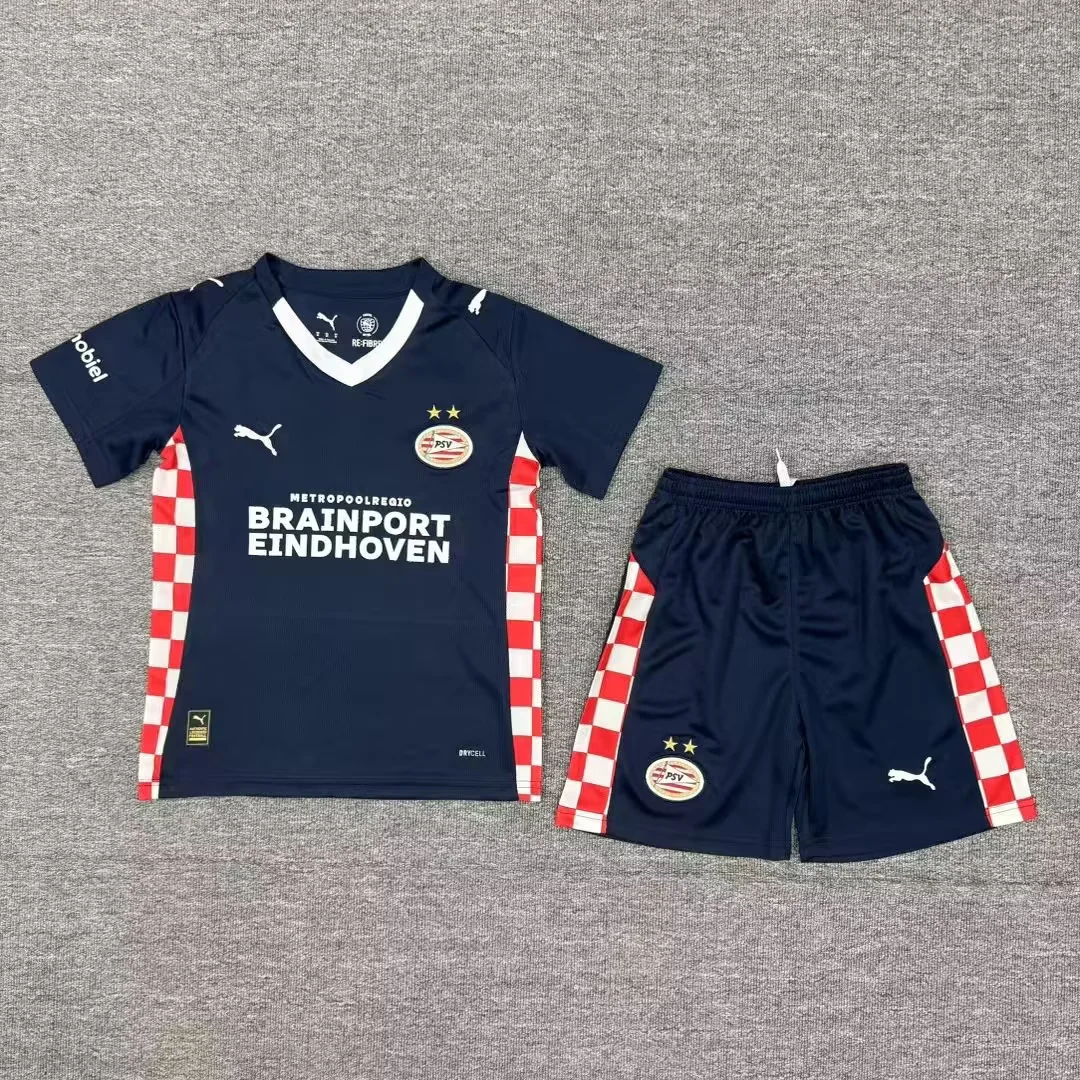 2025/2026 Eindhoven Third Away Football Shirt Kids Size 1:1 Thai Quality