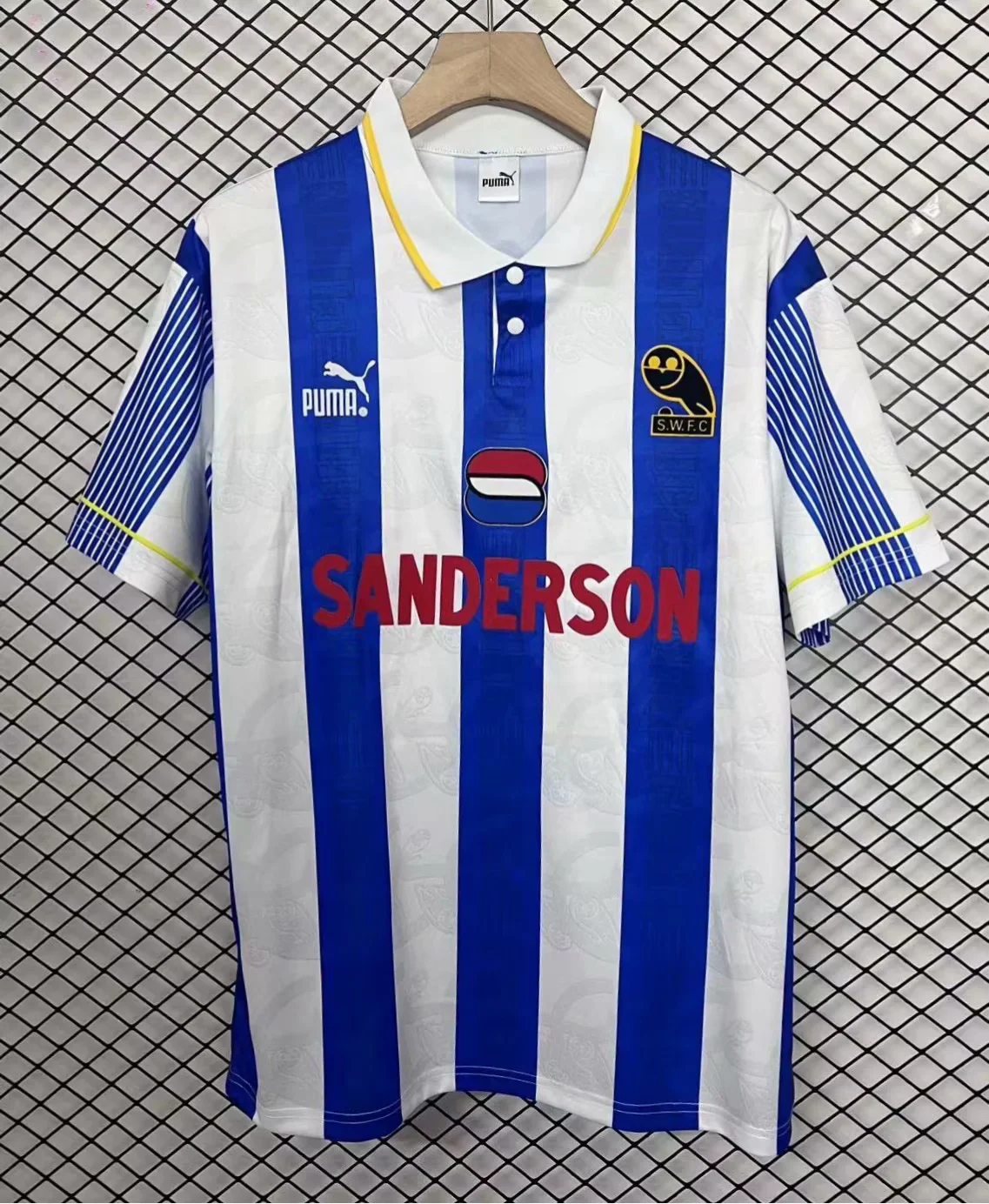 1994/1995 Retro Sheffield Wednesday Home Football Shirt 1:1 Thai Quality