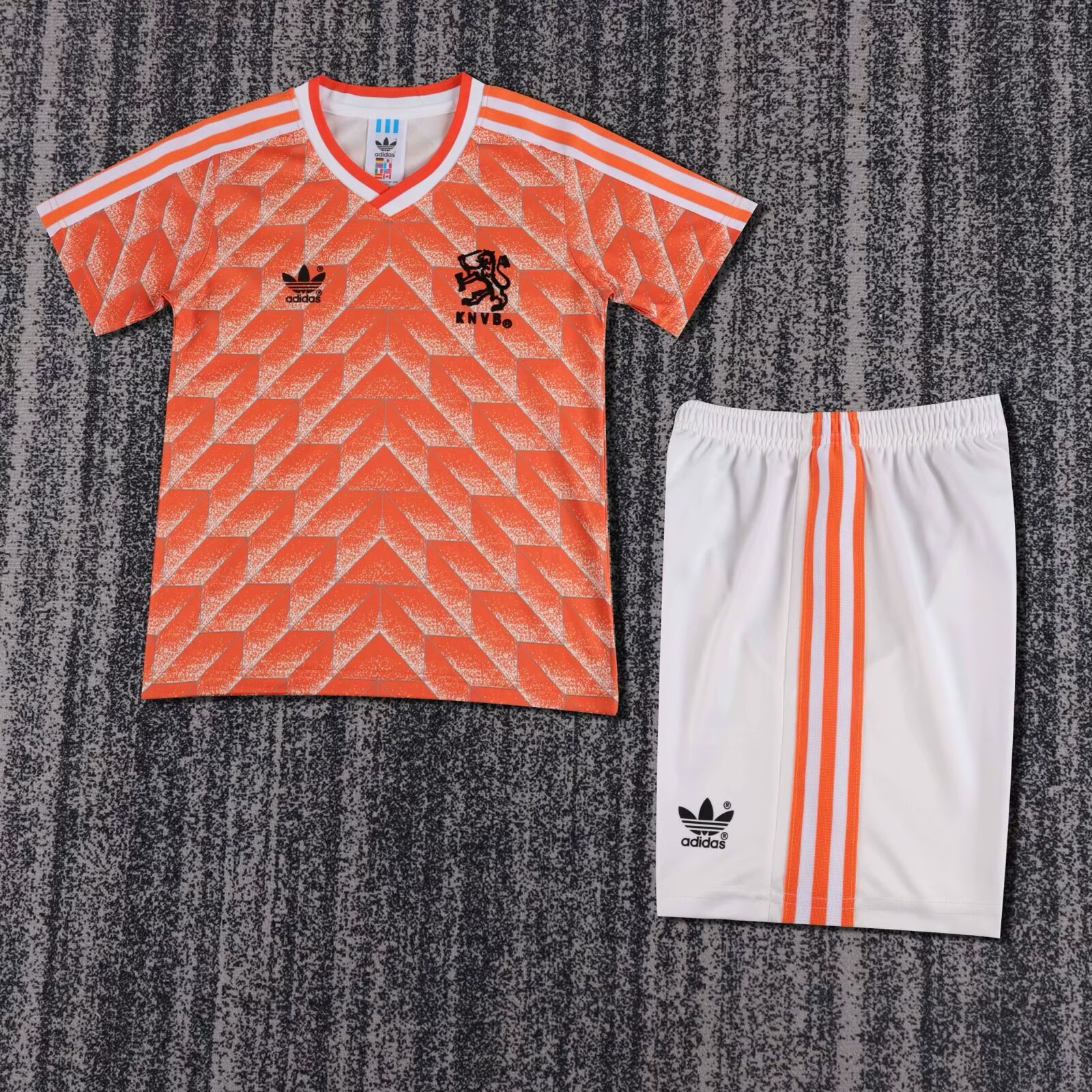 1998 Retro Netherlands Home Football Shirt Kids Size 1:1 Thai Quality