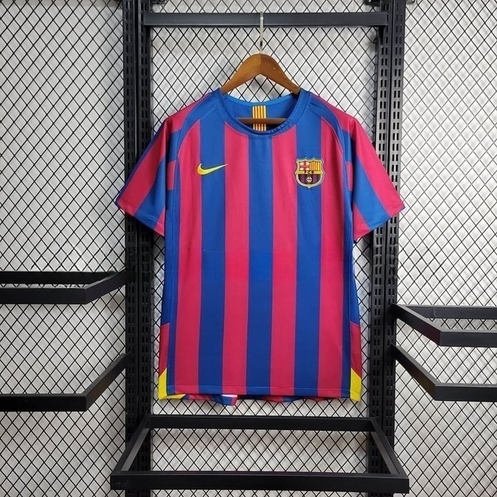 2005/2006 Retro Barcelona Home Football Shirt 1:1 Thai Quality