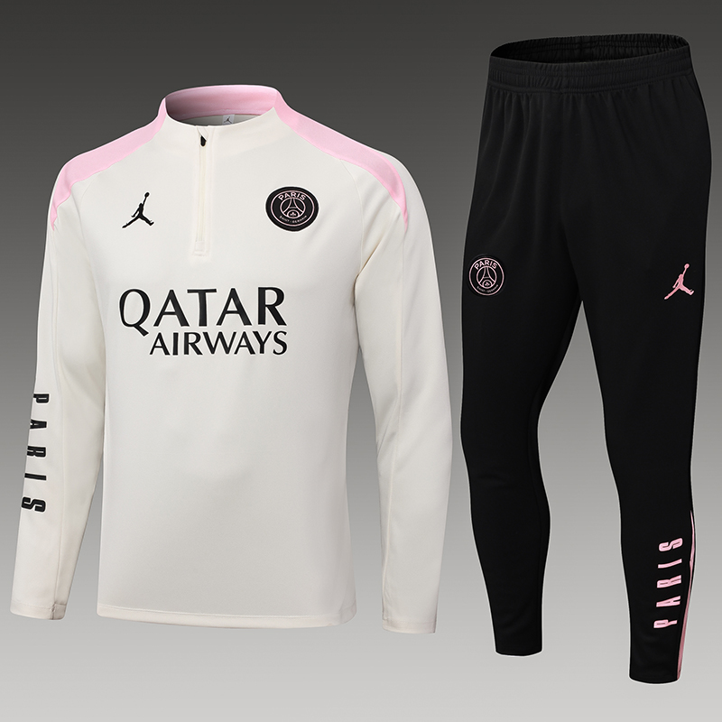 2024/2025 Paris Saint-Germain Half-Pull Training Wear Football Shirt