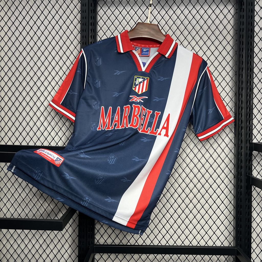 1998/1999 Retro Atletico Madrid Away Football Shirt 1:1 Thai Quality