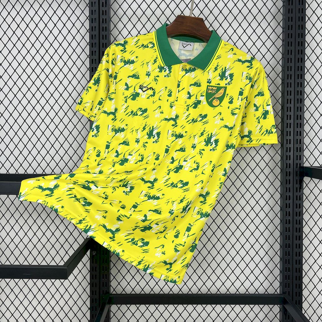 1992/1994 Retro Norwich City Home Football Shirt 1:1 Thai Quality
