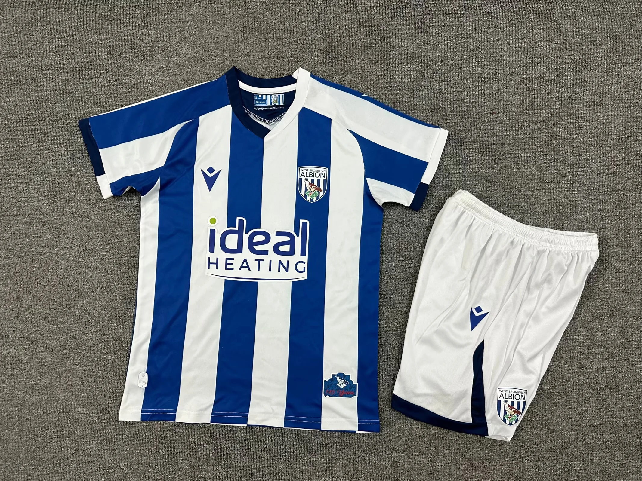 2025/2026 West Bromwich Albion Home Football Shirt Kids Size 1:1 Thai Quality