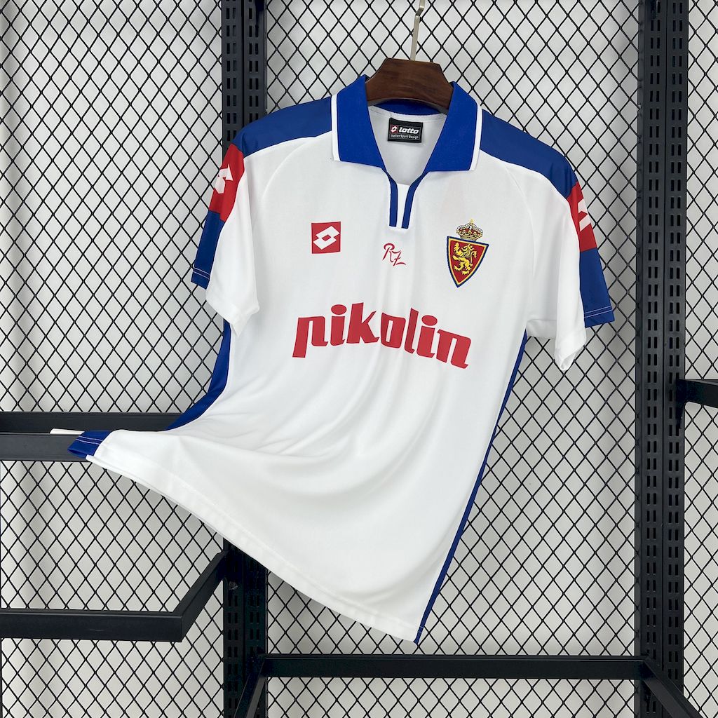 2004/2005 Retro Real Zaragoza Home Football Shirt 1:1 Thai Quality