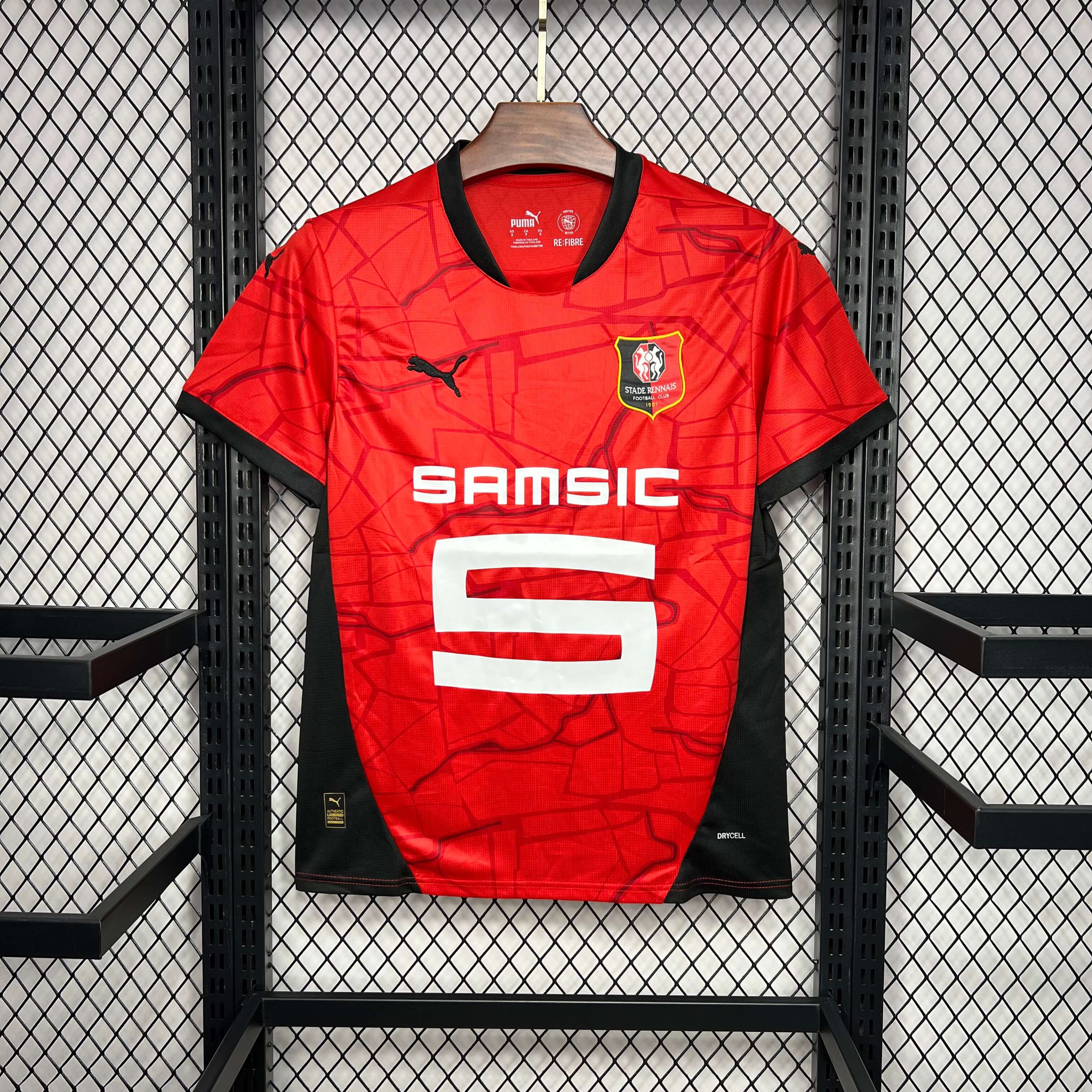 2024/2025 Stade Rennais Home Football Shirt 1:1 Thai Quality