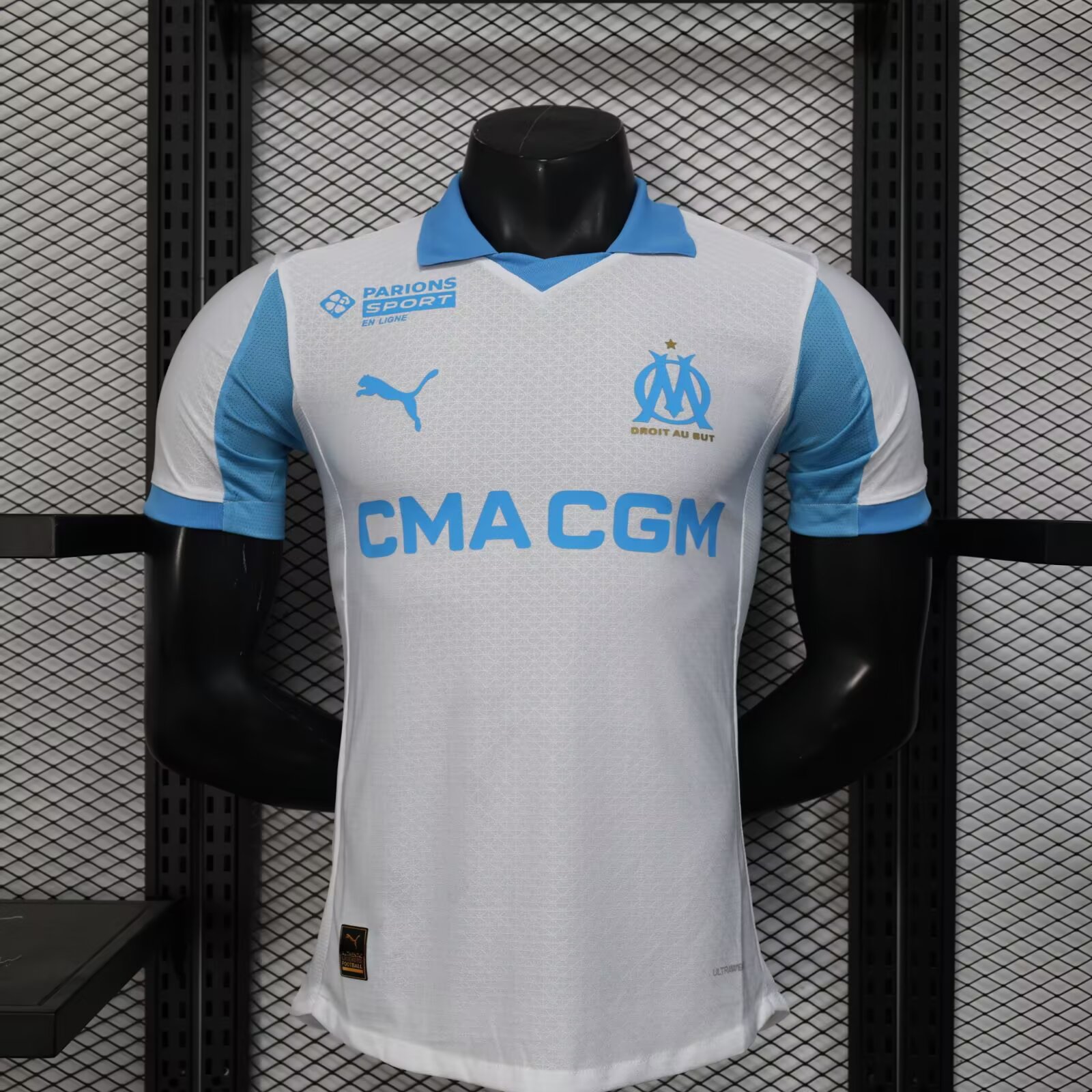 2025/2026 Player Version Olympique Marseille Home Football Shirt 1:1 Thai Quality