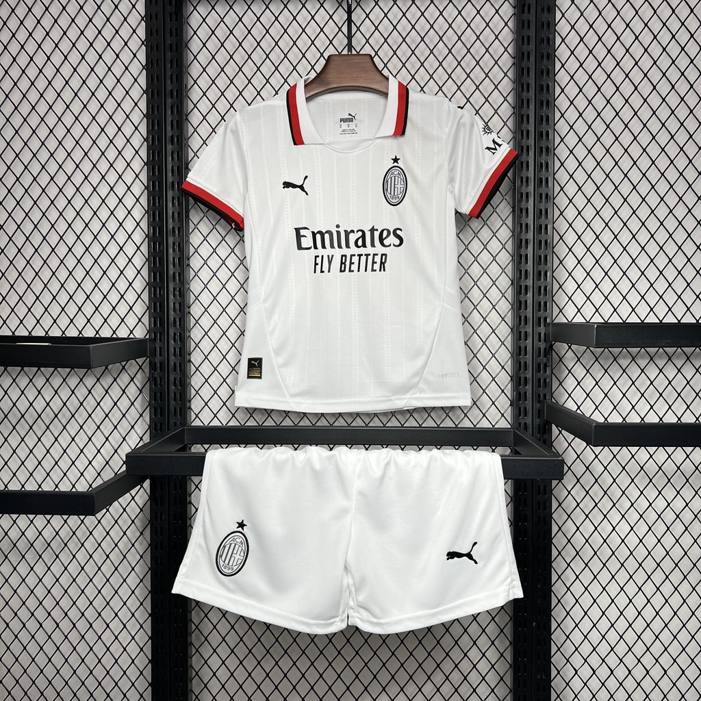 2024/2025 AC Milan Away Football Shirt Kids Size 1:1 Thai Quality