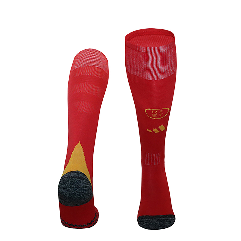 2024/2025 Spain Home Football Socks 1:1 Thai Quality