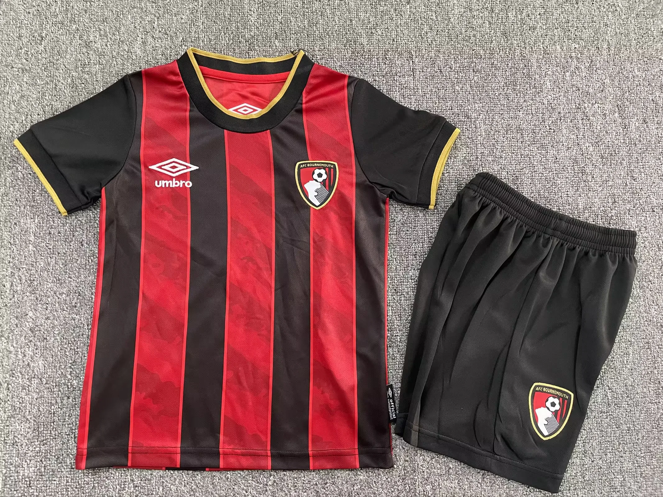 2025/2026 Bournemouth Home Football Shirt Kids Size 1:1 Thai Quality