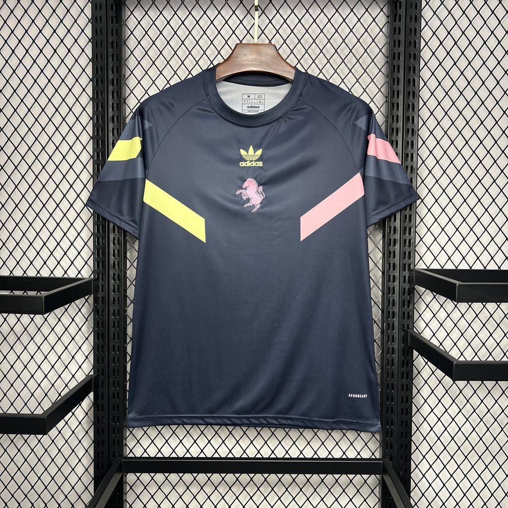 2024/2025 Juventus Pre-Match Training Wear Football Shirt 1:1 Thai Quality