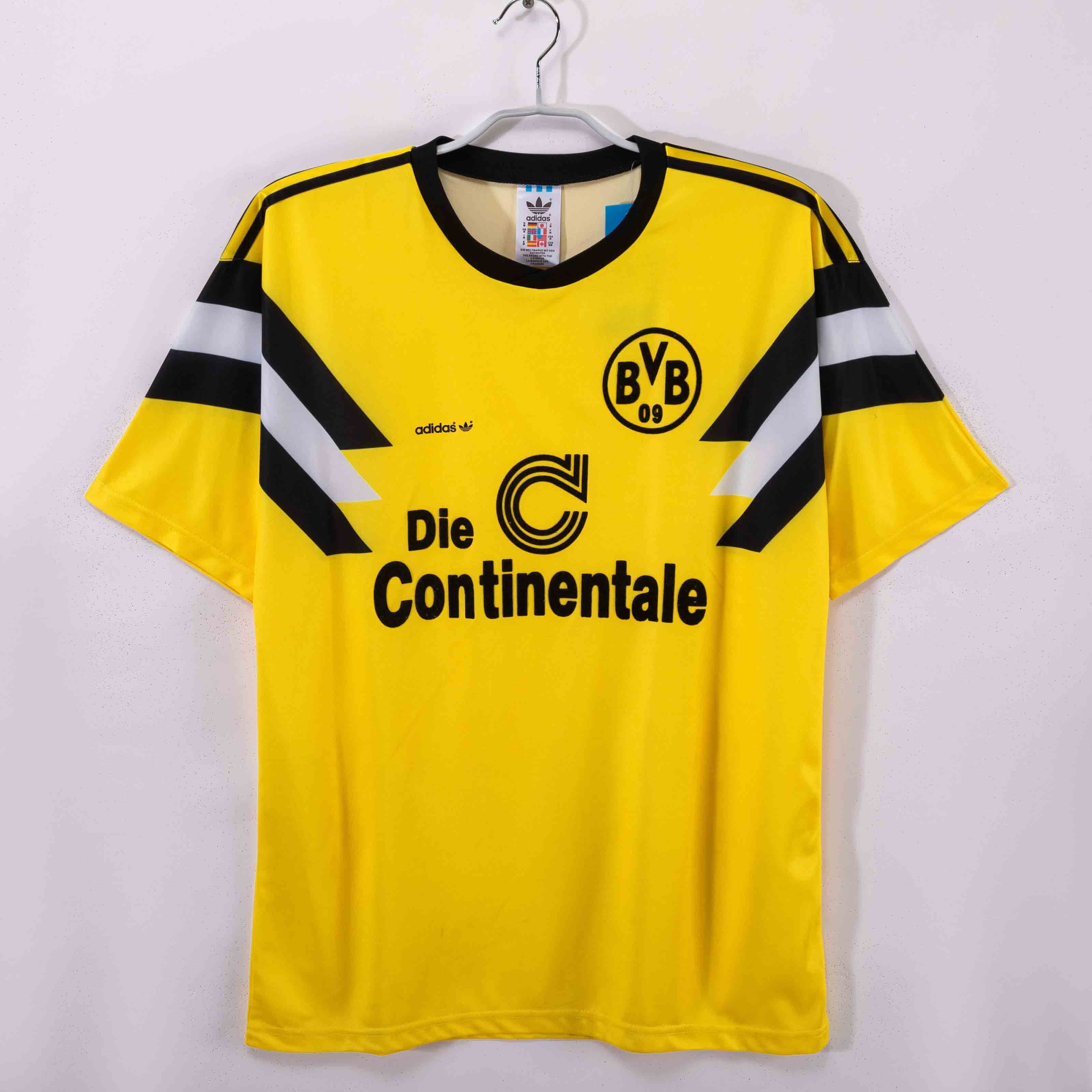 1989 Retro Dortmund Home Football Shirt 1:1 Thai Quality