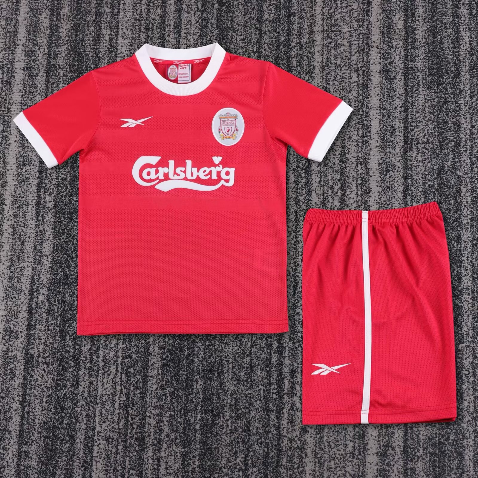 1997/1998 Retro Liverpool Home Football Shirt Kids Size 1:1 Thai Quality