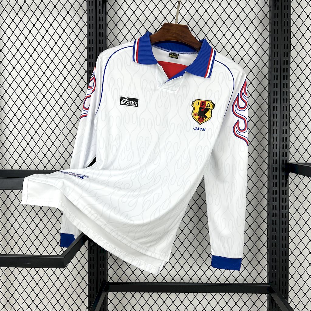 1998 Retro Long Sleeve Japan Away Football Shirt 1:1 Thai Qualit