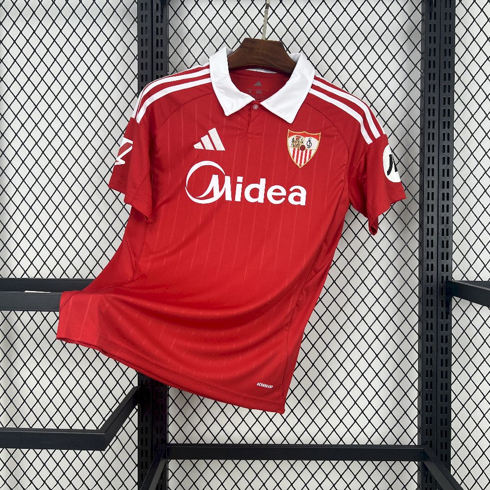 2025/2026 Sevilla Home Football Shirt 1:1 Thai Quality