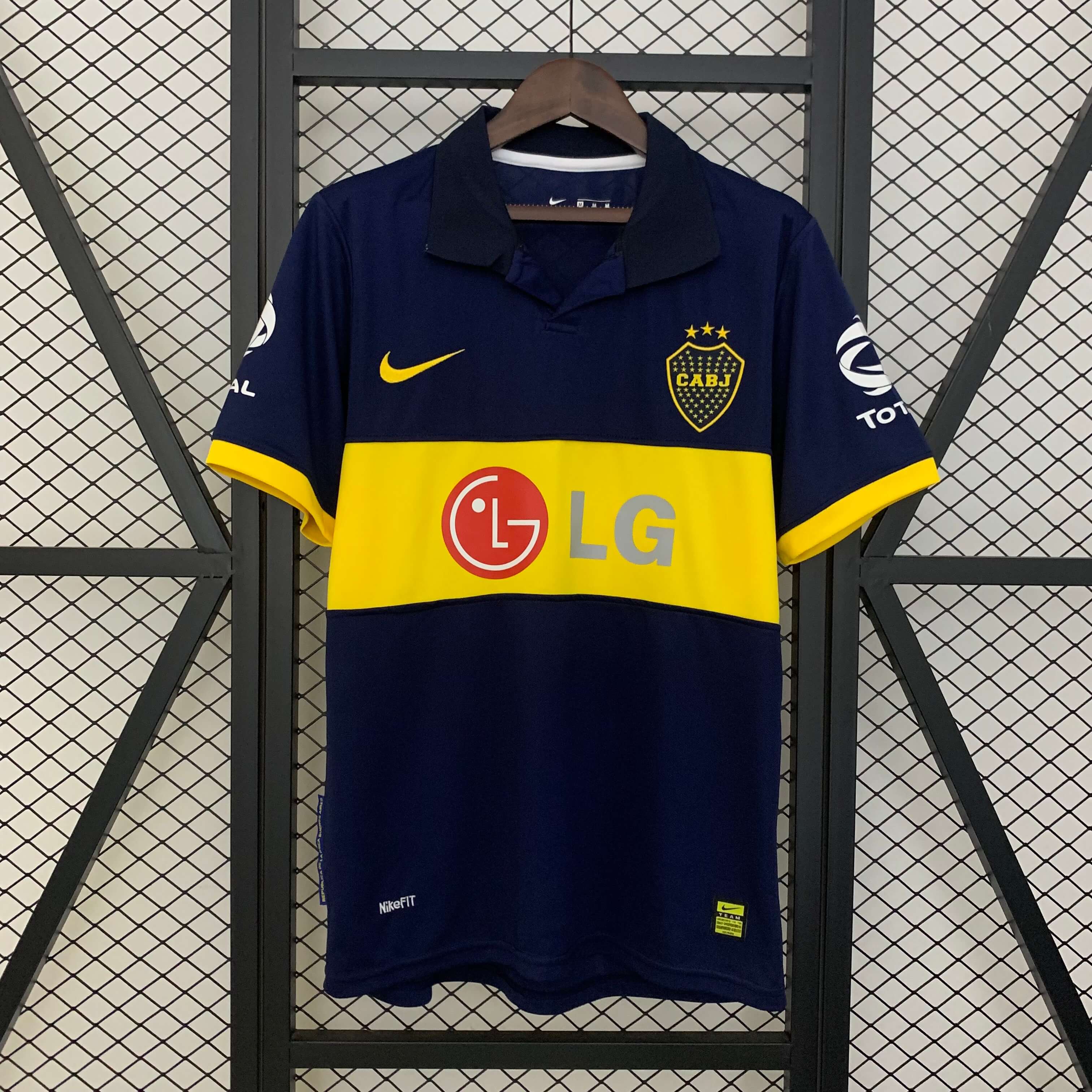 2009/2010 Retro Boca Juniors Home Football Shirt 1:1 Thai Quality