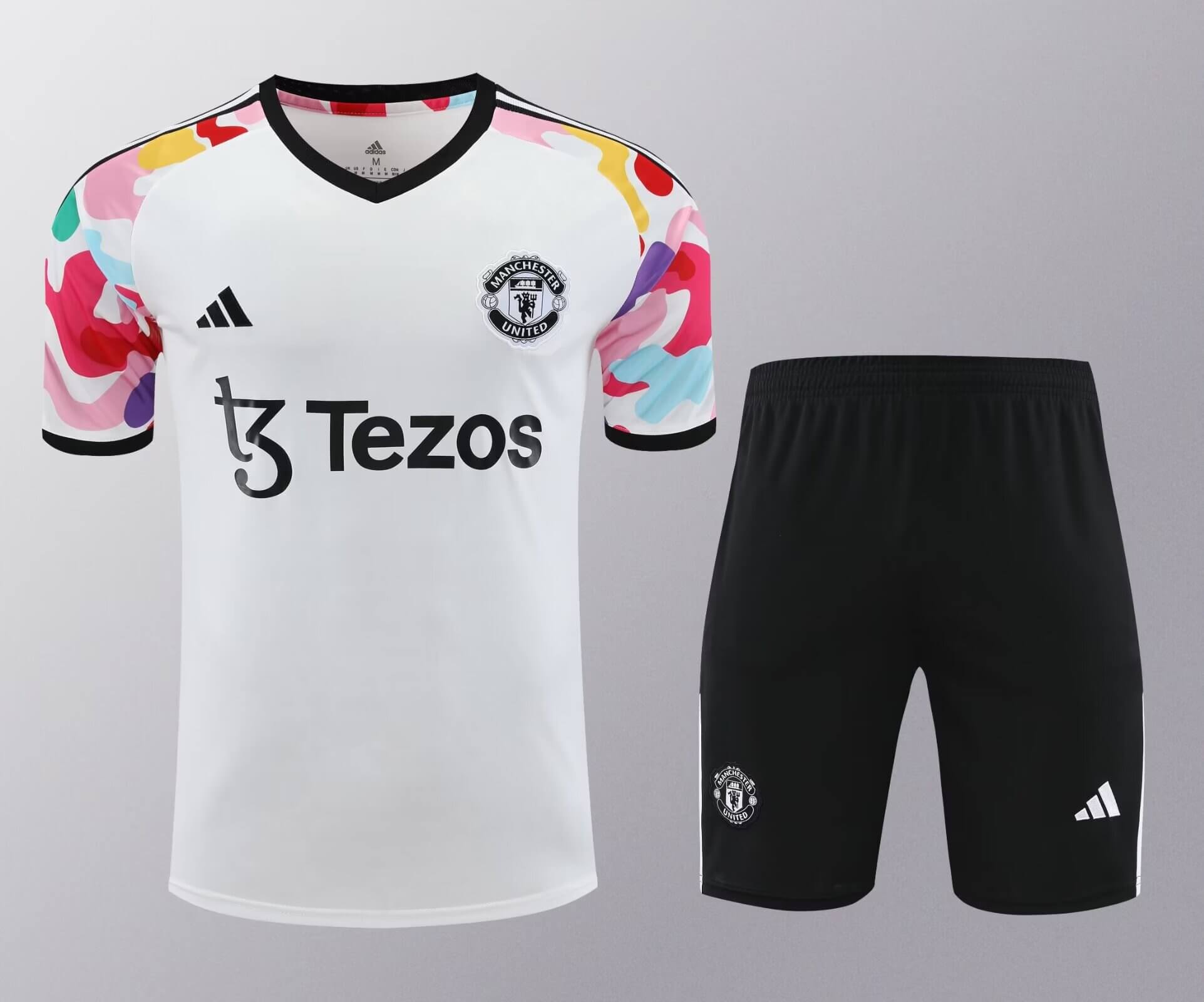 2024/2025 Manchester United Training Wear White Suit Shirt 1:1 Thai Quality