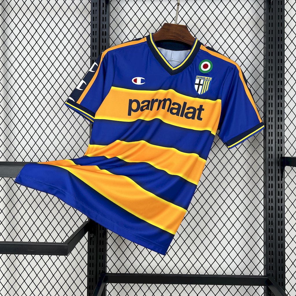 2002/2003 Retro Parma Home Football Shirt 1:1 Thai Quality